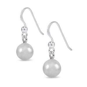 Sterling Silver Ball Drop Earrings NEW